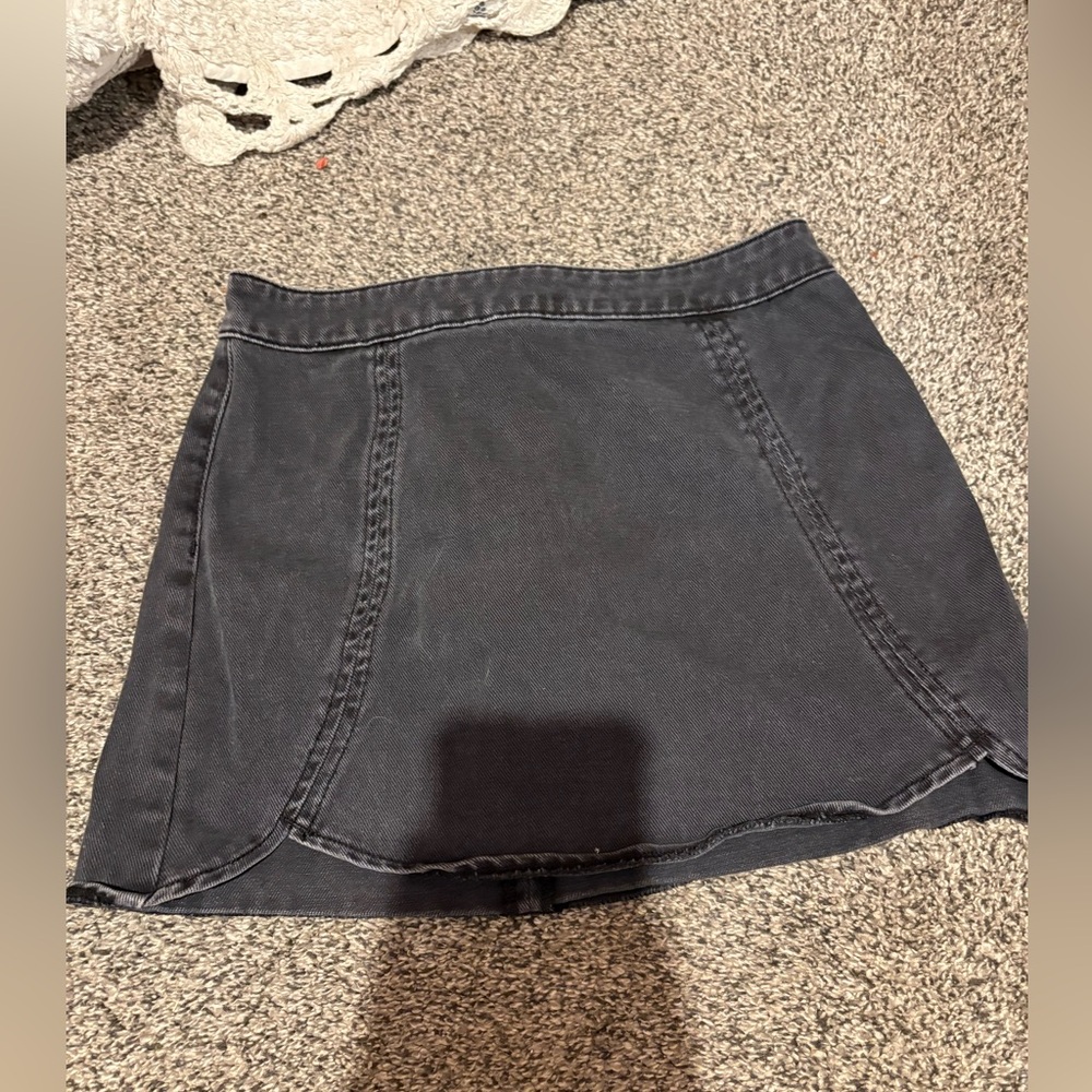 pacsun denim skirt